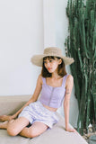 LEXI BUCKLE BASIC TOP (LILAC)