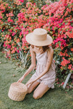 KEIR EYELET HW SHORTS (BLUSH) *Last Few*