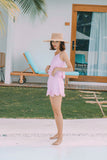 KEIR EYELET HW SHORTS (LILAC)
