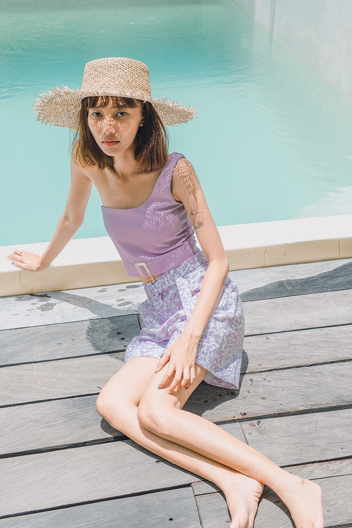 YACHT TOGA BASIC CROP (LILAC)