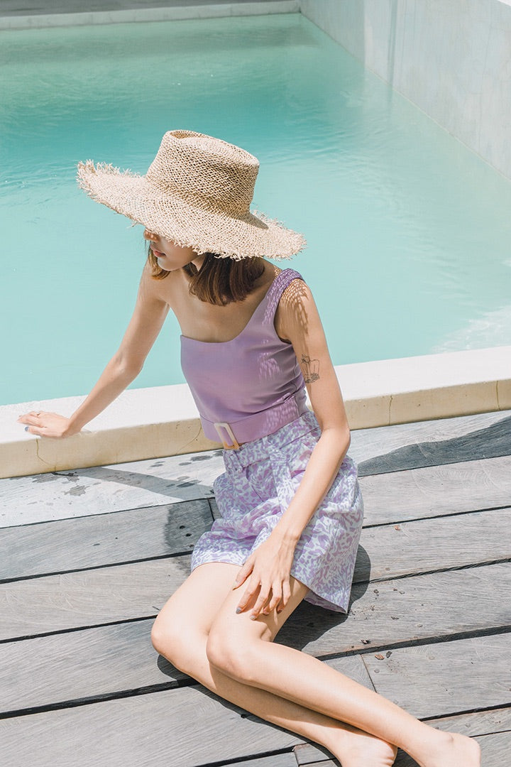 YACHT TOGA BASIC CROP (LILAC)