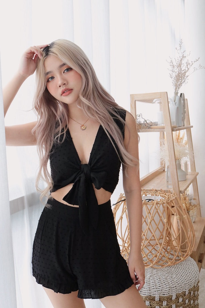 HAVANA SWISS BOW TOP (BLACK)