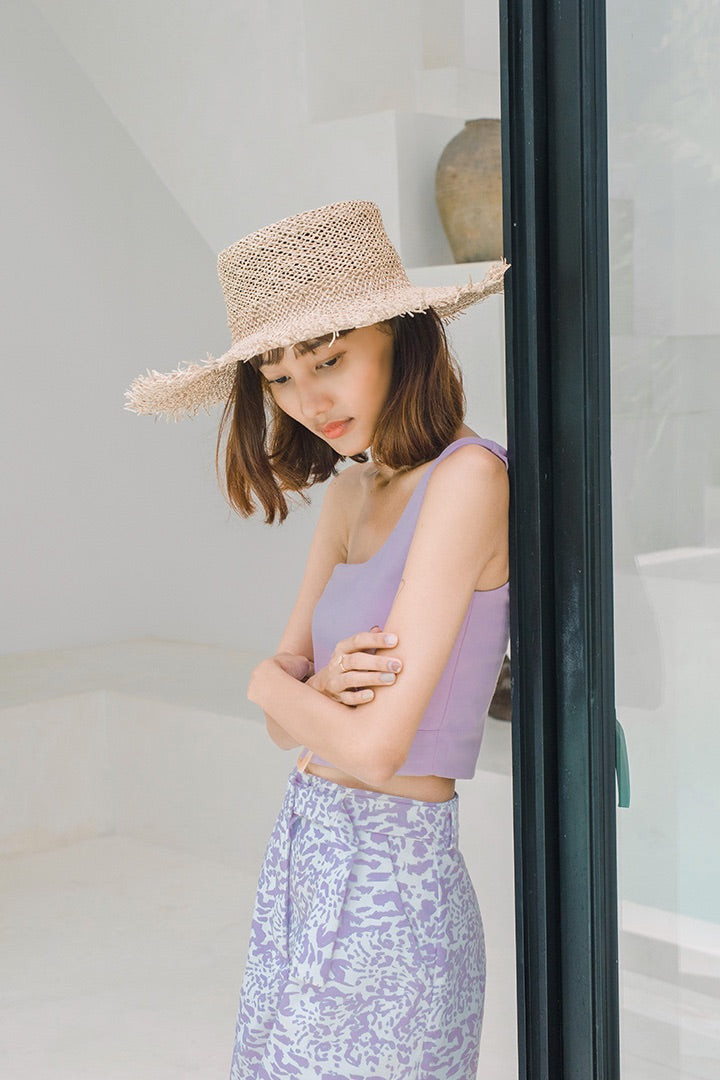 YACHT TOGA BASIC CROP (LILAC)