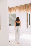 YACHT TOGA BASIC CROP (BLACK)