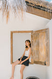 YACHT TOGA BASIC CROP (WHITE)