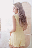HAVANA SWISS BOW TOP (PALE YELLOW)