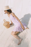 KEIR TOGA EYELET DRESS (LILAC)
