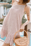 KEIR TOGA EYELET DRESS (BLUSH)*Last Few*