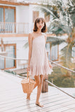 KEIR TOGA EYELET DRESS (BLUSH)*Last Few*