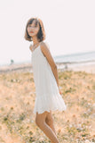 KEIR TOGA EYELET DRESS (WHITE) *Last Few*