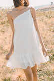 KEIR TOGA EYELET DRESS (WHITE) *Last Few*