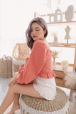 ELIYA 2 WAY BOW TIE TOP (RUST)