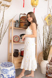 MYSTIC EMBROIDERED MAXI DRESS (YELLOW)