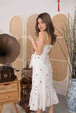 MYSTIC EMBROIDERED MAXI DRESS (RED)