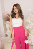 TALEA BUCKLE CAMI TOP (WHITE)