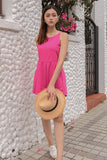 CHEVVY BASIC PLAYSUIT (BARBIE PINK)