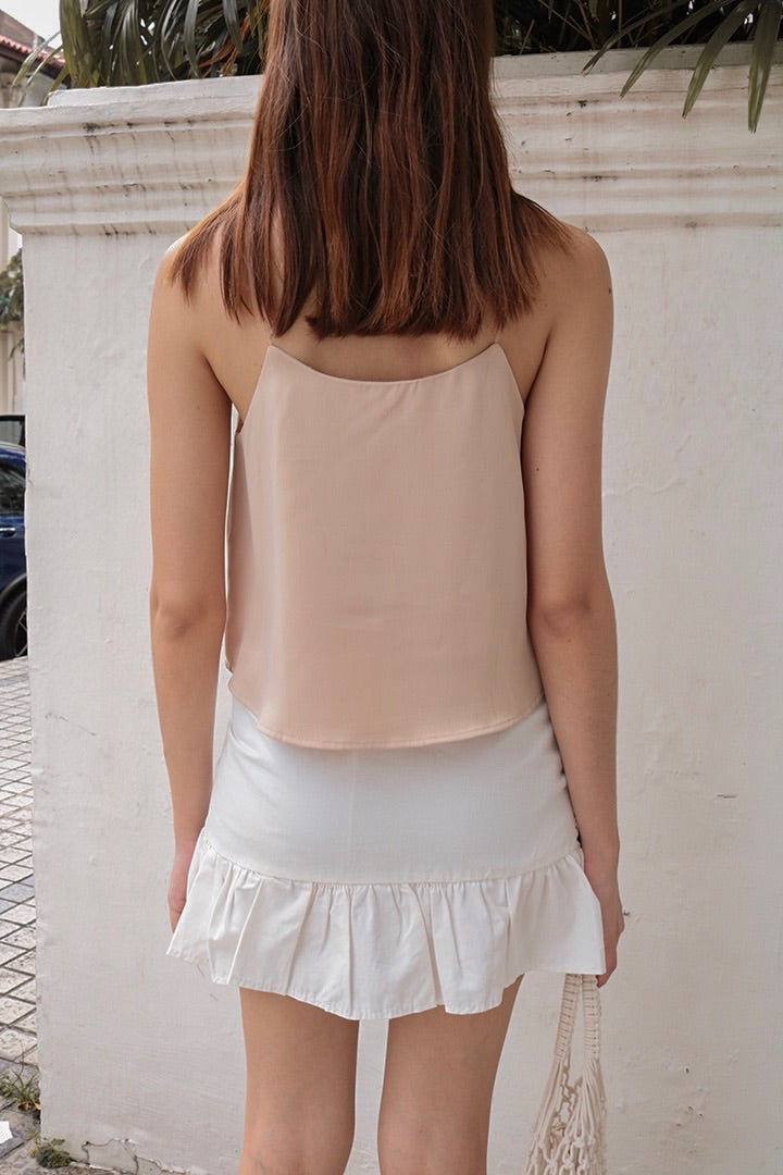 DORAMA BASIC TOGA TOP (CHAMPAGNE)