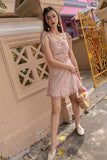 KIA EYELET SWING SKIRT (BLUSH)