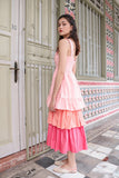 SUNSET POPPIN MAXI DRESS (BLUSH)