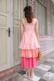 SUNSET POPPIN MAXI DRESS (BLUSH)