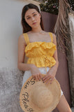 SUGAR LACE EYELET TOP (SUN)